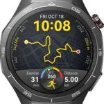 Huawei GT 5 PRO 46mm, 14 Days Battery, Built-in maps, Bluetooth,Pro-level sports Smartwatch  (Black Strap, 46.0)