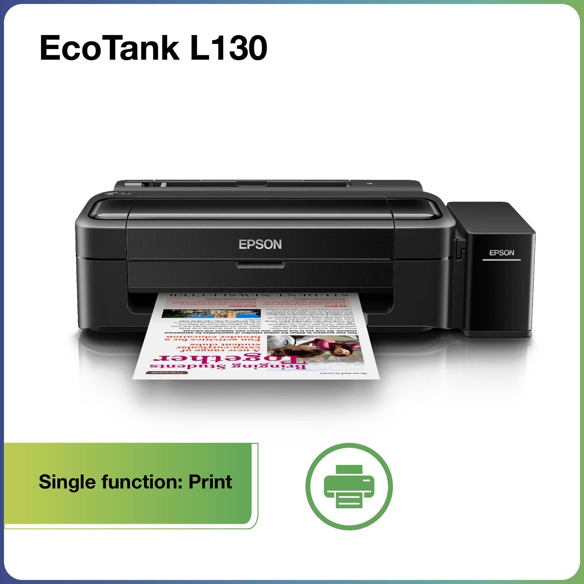 original-imagykmzpxqezu4f-1-1.jpeg Epson L130 Single Function Inkjet Printer (4 Ink Bottles Included) - Image 1