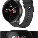 Polar Pacer Pro & H10-Modern GPS Sports Watch & Heart Rate Monitor (Grey-Black) Smartwatch  (Grey-Black Strap, Free Size)