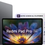 REDMI Pad Pro 5G 8 GB RAM 128 GB ROM 12.1 inch with Wi-Fi+5G Tablet (Graphite Grey)