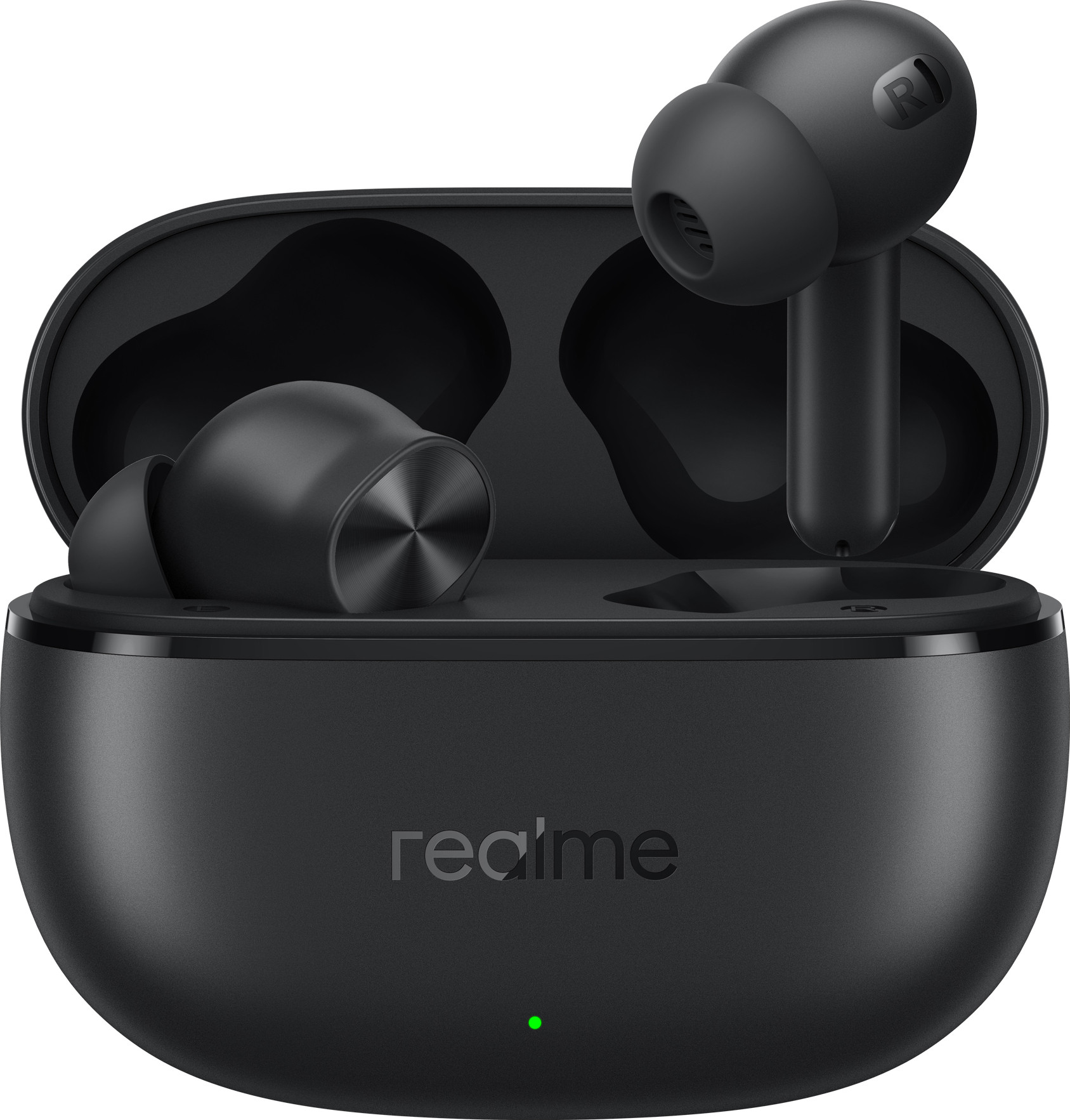 original-imahcyy3c5dyfgjt-1.jpeg realme Buds T200x with 25dB ANC,12.4mm Dynamic Bass Drivers,48Hrs Playback, BT5.4, IP55 Bluetooth (Pure Black, True Wireless) - Image 1