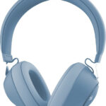 ZEBRONICS Zeb-Duke, with 60h Backup, BT v5.3, Gaming Mode, ENC, LED Lights, Dual Pairing Bluetooth  (Blue, On the Ear)