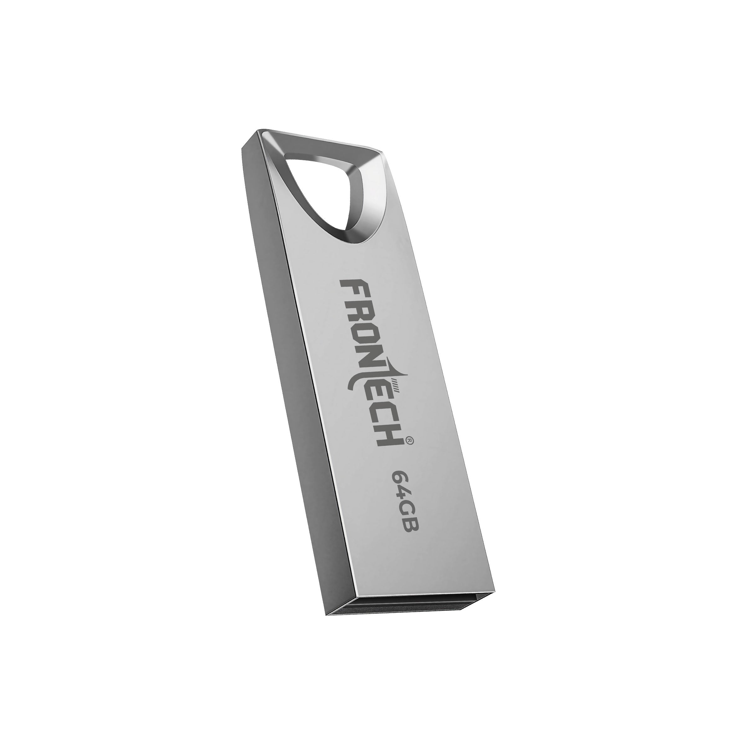 01_PND0012.jpg Frontech 64GB Metal USB 3.0 Pen Drive – Ultra-Fast 80 MB/s Flash Drive with Keychain Loop for Laptop, PC, Smart TV & Car Audio (PND-0012) - Image 1