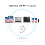 CONSISTENT 15W DUAL USB MOBILE CHARGER WITH TYPE-C CABLE INSIDE (CT-MA15W2U) - Image 3