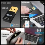 Foxin FWD 600 Mbps - Wifi+Bluetooth Adapter