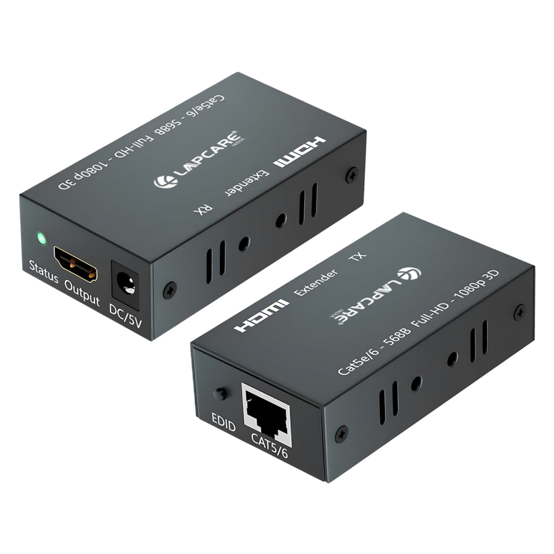 1_353b85e1-6b48-43f8-b605-4f5e3bf194d4.jpg Lapcare HDMI Extender - Image 1