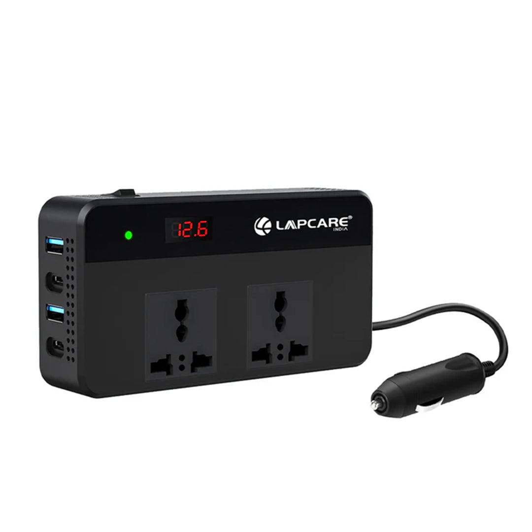 1_4102e17b-94ab-4e93-a915-2001b761bef3.jpg Lapcare Car Power Inverter 200 Car Power Inverter - Image 1