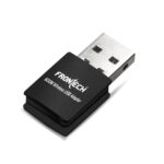FRONTECH 600 Mbps USB Wi-Fi + Bluetooth Adapter | PC, Laptop | Dual Band (2.4GHz) | BT 4.2/2.1 | USB 2.0 | Wireless Network Card (Gaming, Work, Travel, Home) | Compatible with Windows 7/8/10/11/XP | WEP,WPA-PSK,WPA2-PSK Security | 10-20M Range (FT-0844)