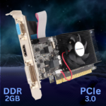 Consistent 610 Graphics Card 2GB DDR3 64-bit, 2GB PCI-Express pci_e ddr3_sdram Graphics Card with 3 Year Replacement Warranty - Image 2