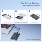 Lapcare Transparent SSD Casing - Image 2