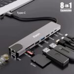 Foxin C-HUB 8 - 8-IN-1 Type C Hub - Image 2