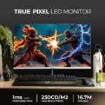 Foxin Elite Ultra 24 Inch Full HD Flat LED Monitor - White - Image 3