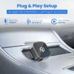 Lapcare 2-in-1 Wireless CarPlay & Android Auto Adapter | USB-C Converter (LOX-833) - Image 3