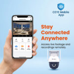 Consistent 3MP Wi-Fi Mini PT Camera CEYE Series || CT-CM-3MWPT - Image 2