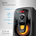Foxin FMS 5400 Bluetooth 90 Watt 4.1 Home Theater with FM/USB/AUX/USB/SD/TV Support, Remote Control, Karaoke Support Wireless Mic & Stylish Design - Image 3