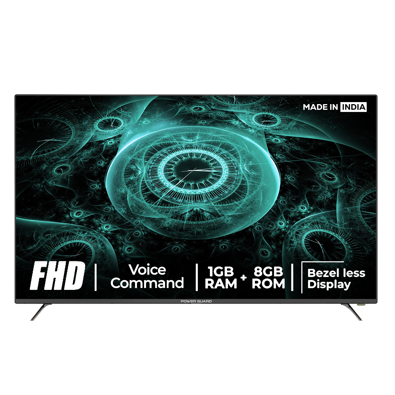 5_main_f25589be-6699-490e-a94b-a659b43ce465.png Power Guard 109 cm (43 inch) Frameless Full HD LED Smart Android TV (PG 43 FSVC) - Image 1