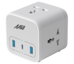 AAGO 6 in 1 Extension Cord with 20W Type-C PD & QC Fast Charging 2 Meter (AG-C23AC001) - Image 2
