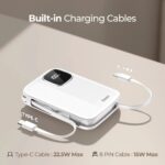 Foxin ChargeX 10 Powerbank - White