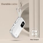 Foxin ChargeX 10 Powerbank - White - Image 3