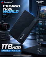Consistent 1TB External HDD – Portable Hard Drive | CTH2CSCA
