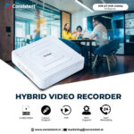 Consistent 4 Channel 5-in-1 Hybrid Video Recorder (HVR) for Security Cameras | 5MP/4MP/1080p Universal HD Digital Surveillance DVR NVR | Supports Analog, TVI, CVI, AHD & IP Cameras