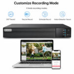 Consistent 16 Channel HVR 5-in-1 Hybrid Video Recorder | Supports 5MP/4MP/1080P HD-TVI, AHD, CVI, CVBS Analog & IP Cameras | H.265+ Compression, Motion Detection & Remote View - Image 3