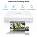 Consistent 4 Channel 5-in-1 Hybrid Video Recorder (HVR) for Security Cameras | 5MP/4MP/1080p Universal HD Digital Surveillance DVR NVR | Supports Analog, TVI, CVI, AHD & IP Cameras - Image 3