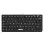 Frontech Wired Mini Keyboard |78 Standard Keys |USB Plug & Play| Ergonomic Keyboard|1 year warranty