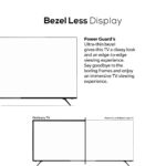 Power Guard 109 cm (43 inch) Frameless Full HD LED Smart Android TV (PG 43 FSVC) - Image 3