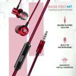 Foxin Bass Pro M7 Metal Wired Earphone - Image 2