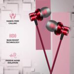 Foxin Bass Pro M7 Metal Wired Earphone - Image 3