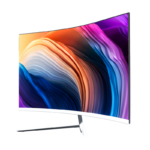 Consistent 32 Inch Curved LED Monitor Panel Size 80.01 CM (31.5") Curved R3000 | Max. Resolution 1920 x 1080 | Viewing Angle H:178°/ V:178°(CR≥10) | I/O Interface VGA, HDMI, Earphone Out, DC Input - Image 2