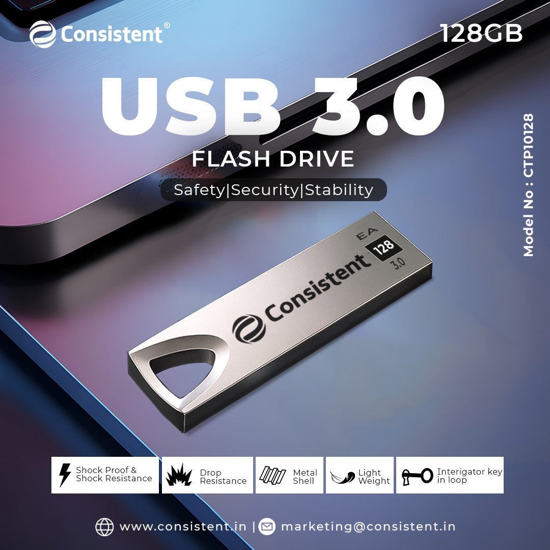 WhatsAppImage2025-11-29at15.46.01_3e112d9d.jpg Consistent 128 GB Pen Drive 3.0 (Grey) 5 Year Warranty - Image 1