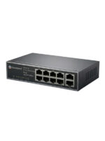 Consistent 8+2 Uplink Giga PoE Switch (C-8P-2UG) | AI PoE Watchdog | 250m Range - Image 2