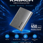 Consistent KAVACH 2TB USB 3.0 External SSD – Up to 450MB/s Read Speed CTS2BSMU