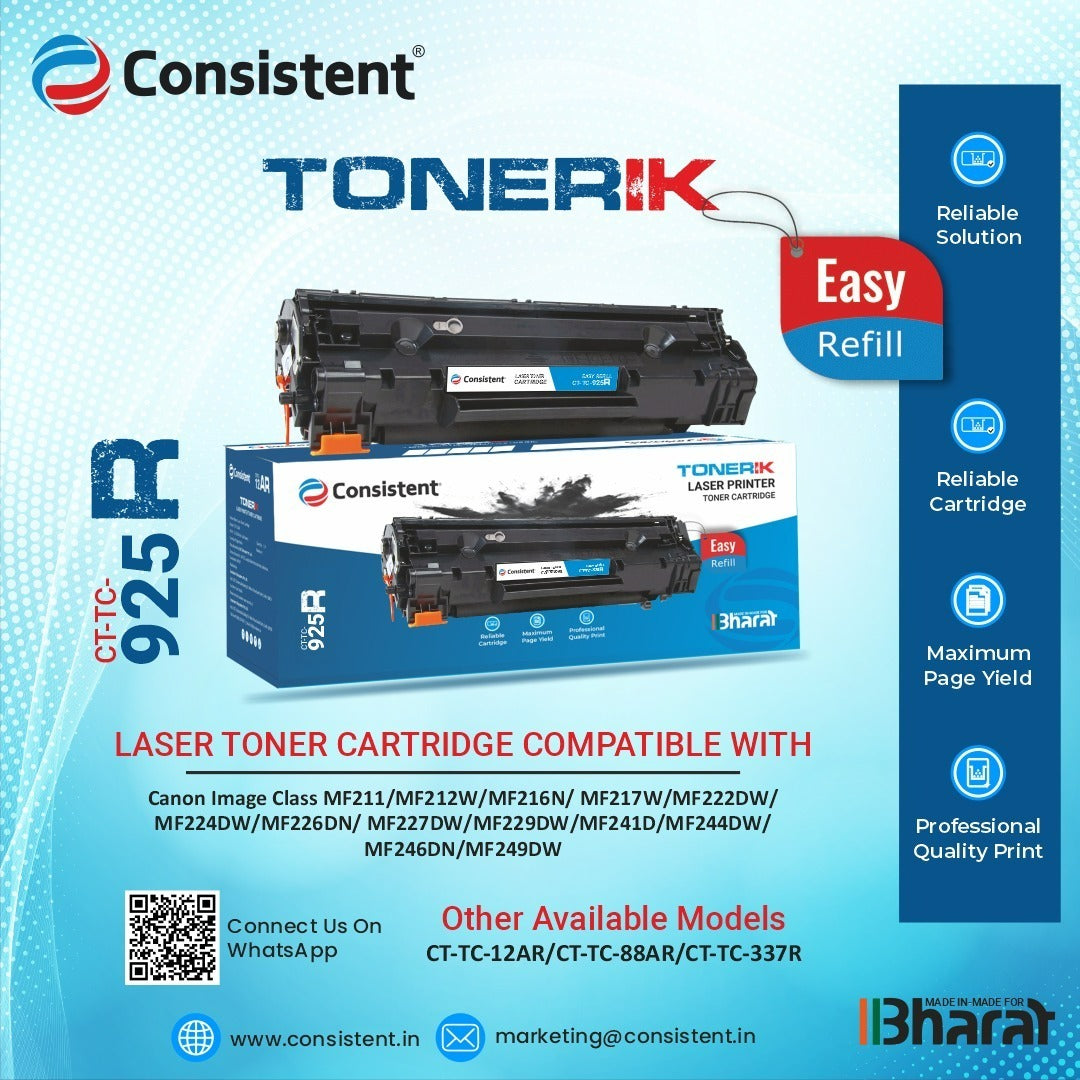 WhatsApp_Image_2025-04-16_at_11.56.10_AM.jpg Consistent Laser Toner Cartridge(CTTC0925R) Easy Refill Cartridge | Toner Cartridge | Reliable Printing| Consistent Quality| High Yield| Cost-Effective| Easy Installation - Image 1