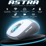 Consistent Astra Wireless Mouse(CTMOB501)-White