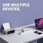 Consistent POWER SOCKET EXTENSION With 5AC Sockets 1.5m (CTEC001E15M) - Image 3