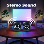Consistent Sur Taal USB 2.0 Speaker | Computer Speaker, USB Powered, Aux Volume Controled - Image 3