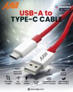 AAGO Charging Cable | USB-A to TYPE-C CABLE| (AG-UTC551)